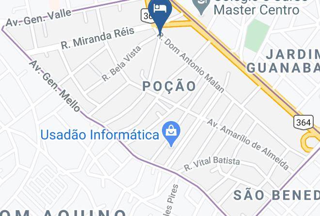 Cuiaba - Hotel Quebra Torto Maps