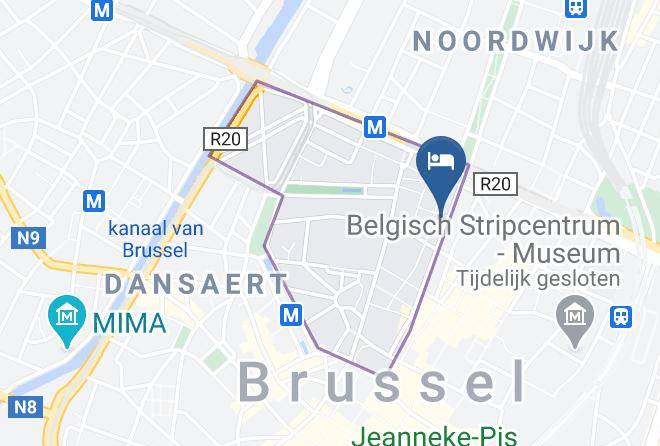 Hotel Queen Anne Map