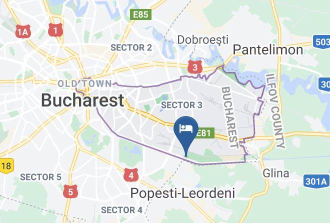 Bucharest - Hotel Queen Maps