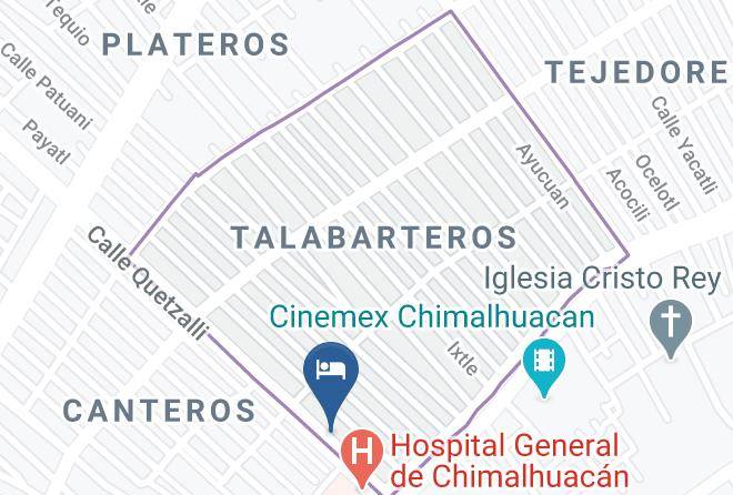 Chimalhuacan - Hotel Queen Emporio Maps