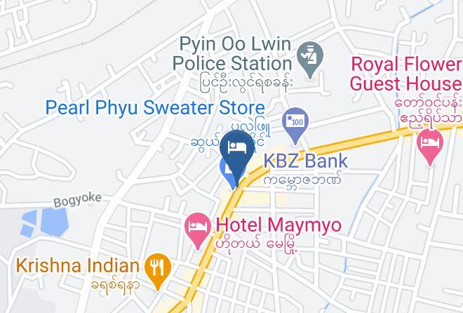 Pyinoolwin - Hotel Queen Maps