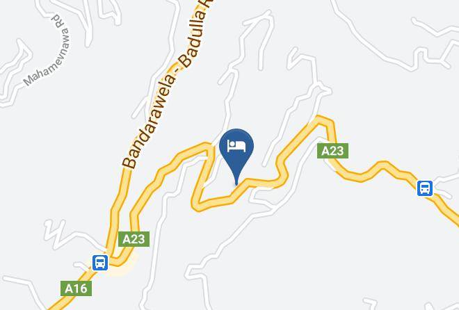 Badulla - Hotel Queen & Restaurant Maps