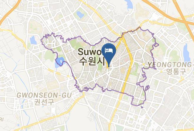 Paldalgusuwonsi - Hotel Queen Suwon Maps