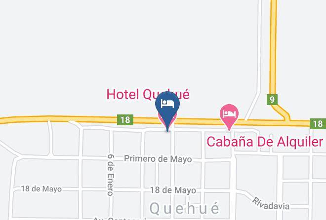 Utracan - Hotel Quehue Maps