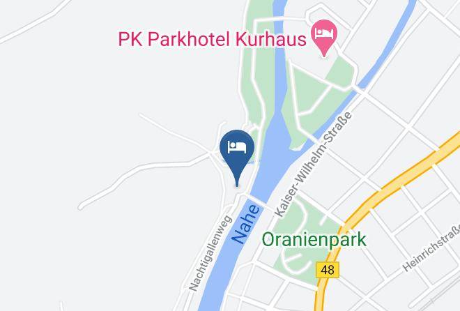 Bad Kreuznach - Hotel Quellenhof Maps