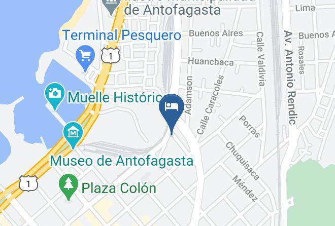Antofagasta Province - Hotel Quepay Maps