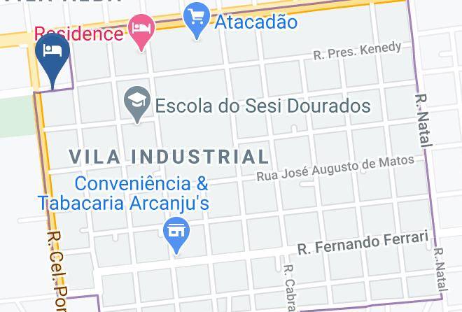 Dourados - Hotel Querencia Maps