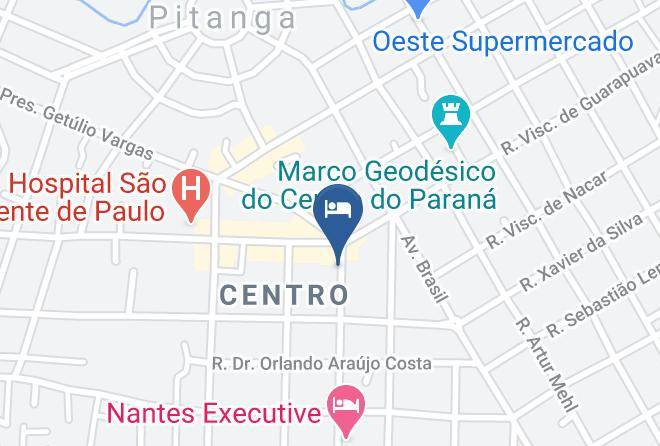 Pitanga - Hotel Querencia Maps
