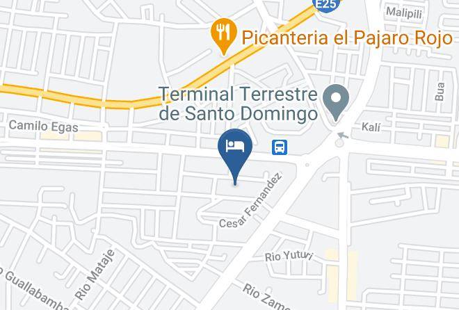 Santo Domingo - Hotel Quezada Maps