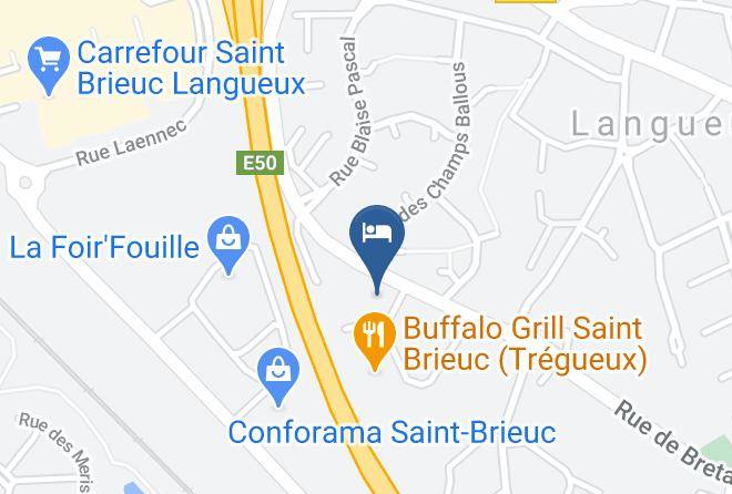 Quick Palace St Brieuc Map