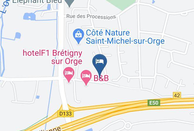 Essonne - Hotel Quick Palace St Michel Sur Orge Maps