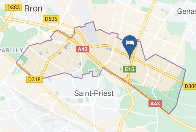 Rhone - Hotel Quickpalace Maps