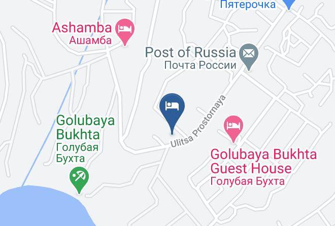 Gelendzhik - Hotel Quiet Bay Maps