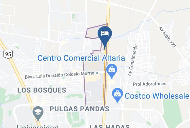 Hotel Quijote De La Mancha Map