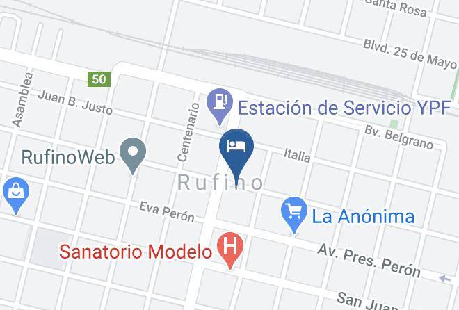 Melincue - Hotel Quime Quipan Maps