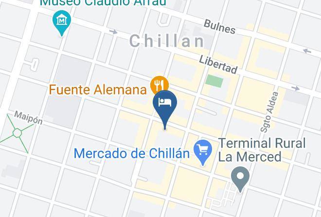 Diguillin - Hotel Quinchamali Maps