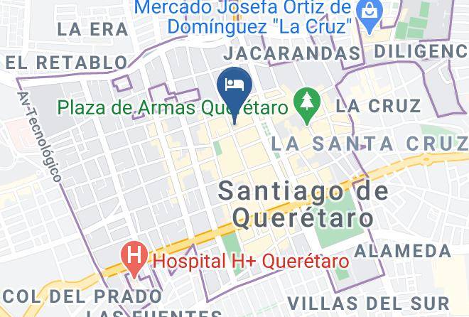 Collection O Quinta Allende Mapa
 - Queretaro - Santiago De Queretaro