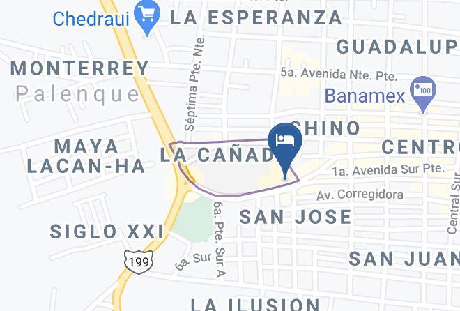 Palenque - Hotel Quinta Avenida Maps