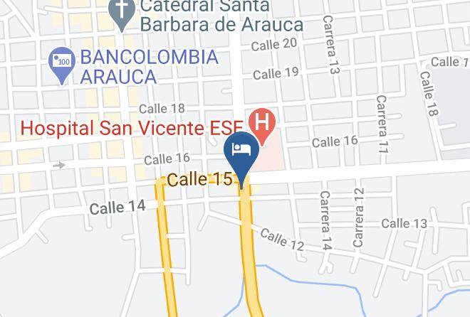 Arauca - Hotel Quinta Del Sol Maps