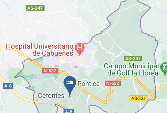 Asturias - Hotel Quinta Duro Maps