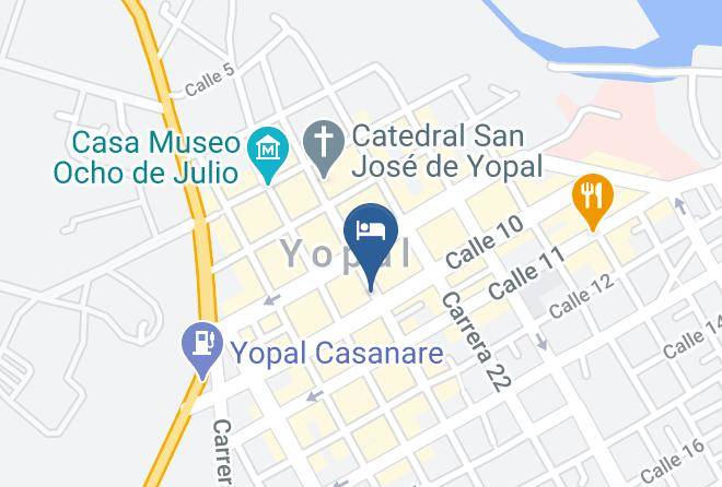 Yopal - Hotel Quinta Estacion Maps