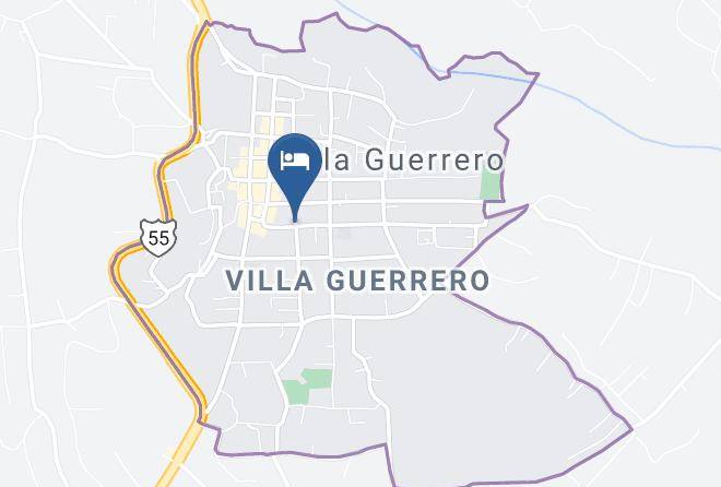 Villa Guerrero - Hotel Quinta Josefina Maps