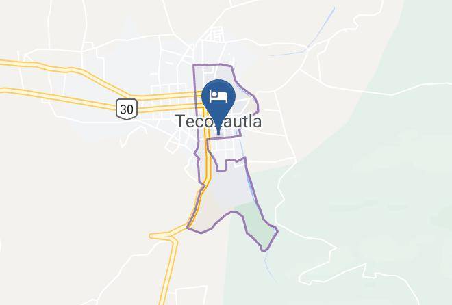 Tecozautla - Hotel Quinta La Escondida Maps