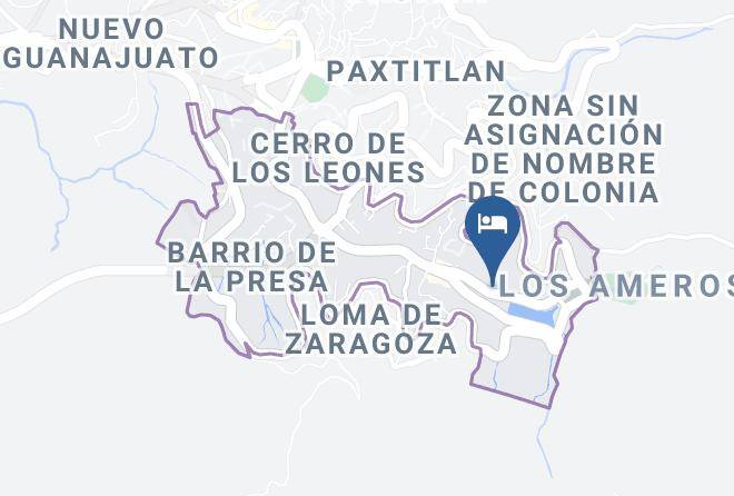 Guanajuato Paseo De La Presa - Quinta Las Acacias Maps