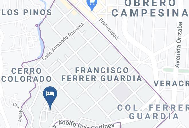 Xalapa - Hotel Quinta Maria Bonita Maps