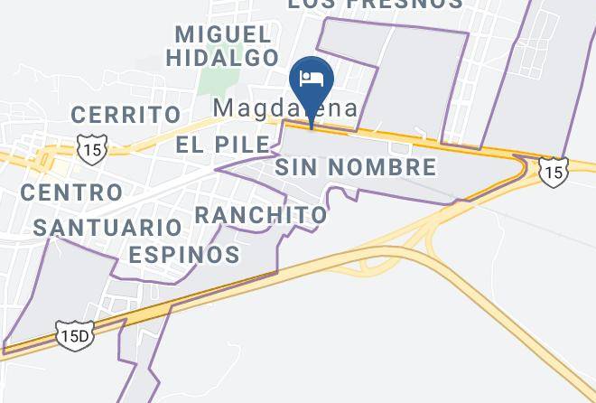 Magdalena - Hotel Quinta Minas Maps