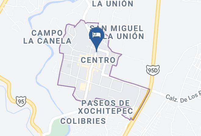 Xochitepec - Hotel Quinta Parroquia Maps