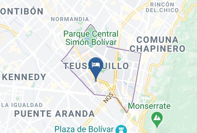 Bogota - Hotel Quinta Real D C Maps