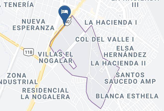 Ramos Arizpe - Hotel Quinta Royal Maps