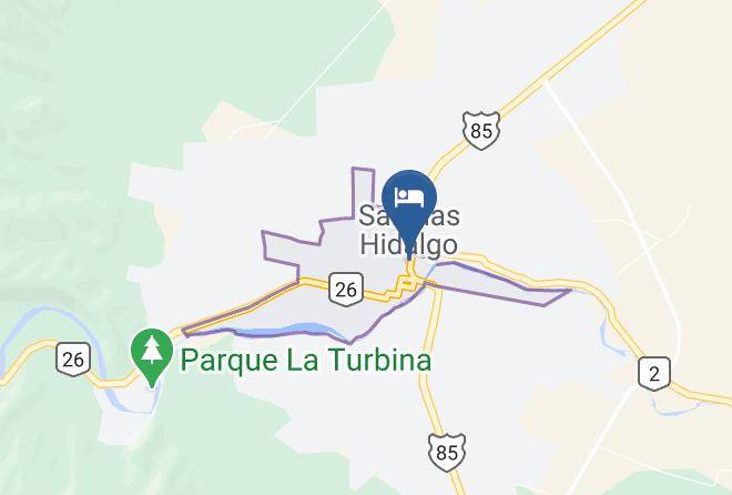 Sabinas Hidalgo - Hotel Quinta Sepulveda Maps