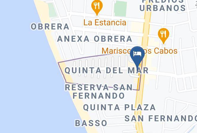 Rosarito Beach Municipality - Hotel Quintas Del Sol Maps