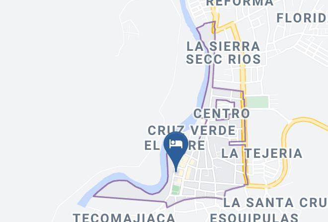 Teapa Municipality - Hotel Quintero Maps