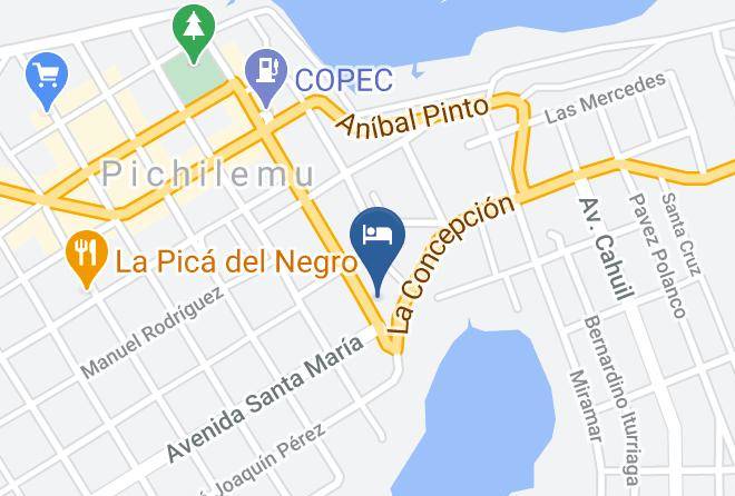 Cardenal Caro Province - Hotel Quinteros Maps
