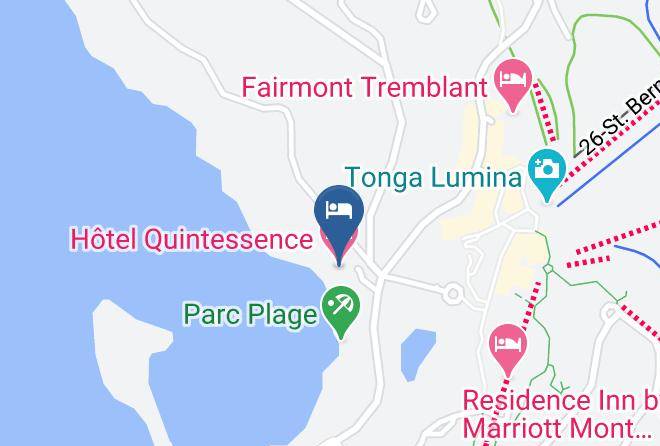 Les Laurentides Regional County Municipality - Hotel Quintessence Maps