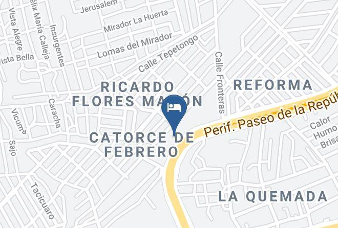 Morelia - Hotel Quinto Sol Maps