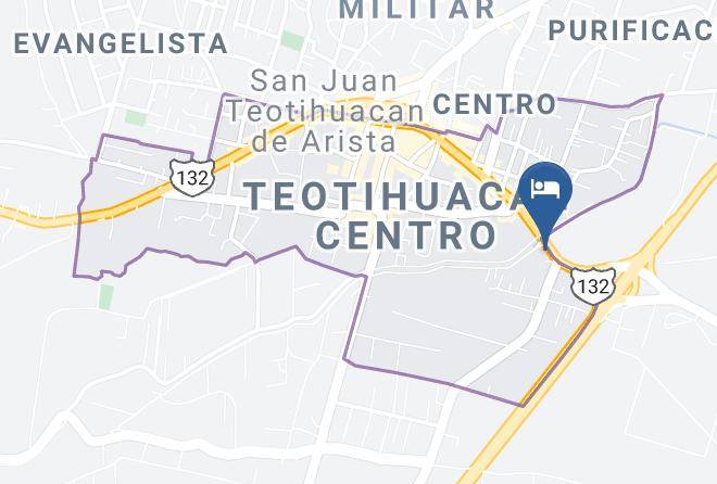 Teotihuacan - Hotel Gs Quinto Sol Maps
