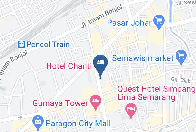 Kota Semarang - Hotel Quirin Maps