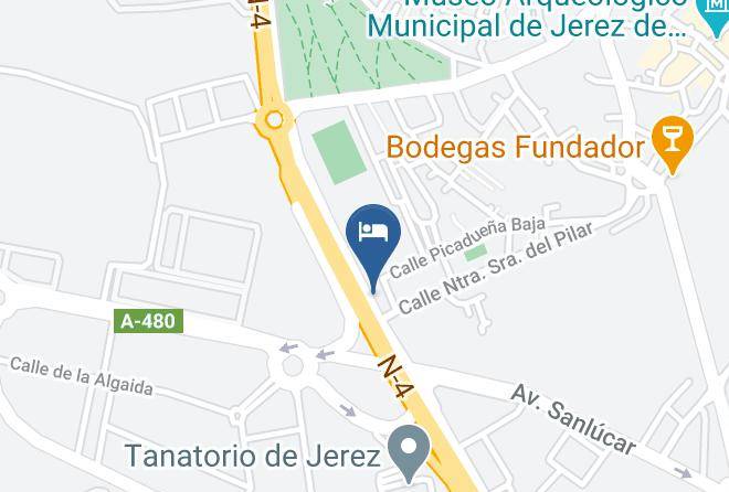 Cadiz - Hotel Quitagolpe Maps
