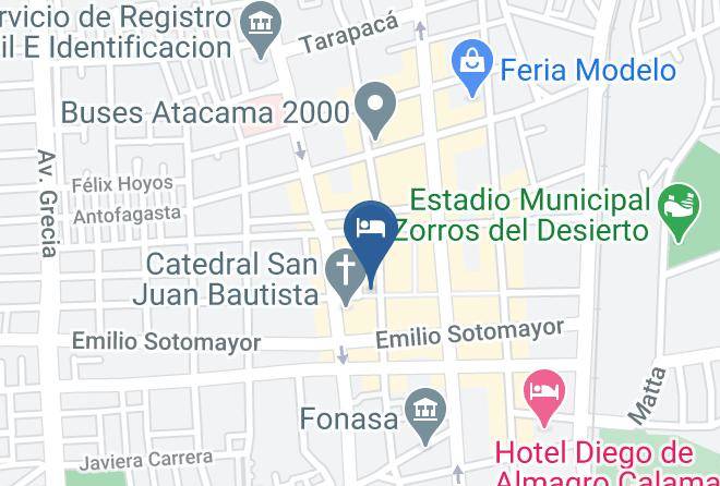 El Loa - Hotel Quitor Maps
