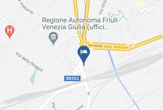 Udine - Hotel Quo Vadis Maps