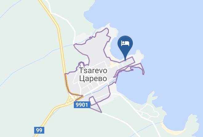 Tsarevo - Hotel Qvor Maps