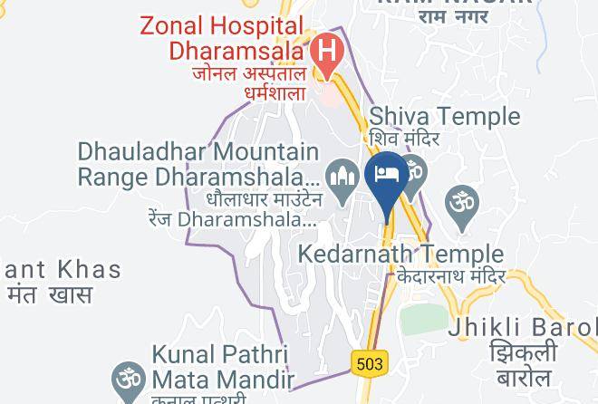 Dharmsala - Hotel R Square Maps