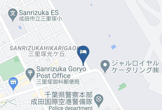 Narita City - Hotel R9 The Yard Maps