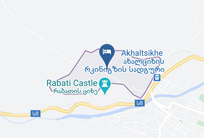 Akhaltsikhe - Hotel Rabati Maps