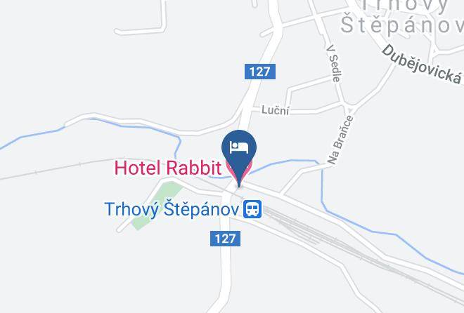 Benesov - Hotel Rabbit Maps
