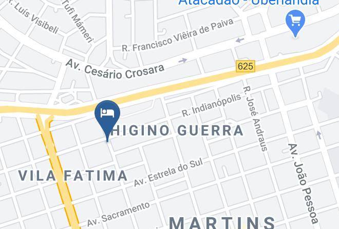 Uberlandia - Hotel Rabello Maps